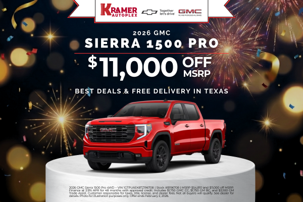 2026 GMC Sierra 1500 Pro