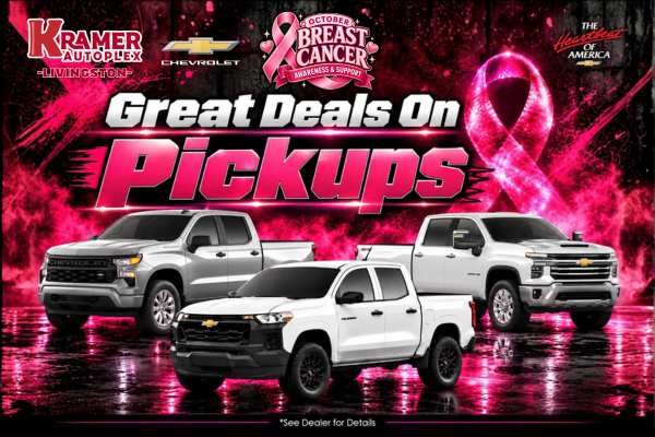 Kramer Chevy Livingston October 2026 Incentives