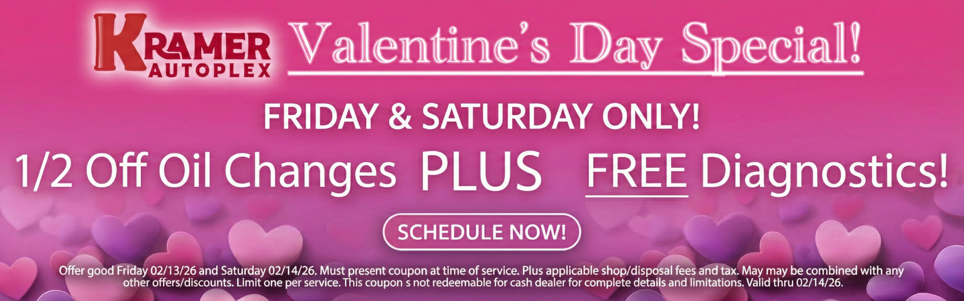 Valentine's Incentive